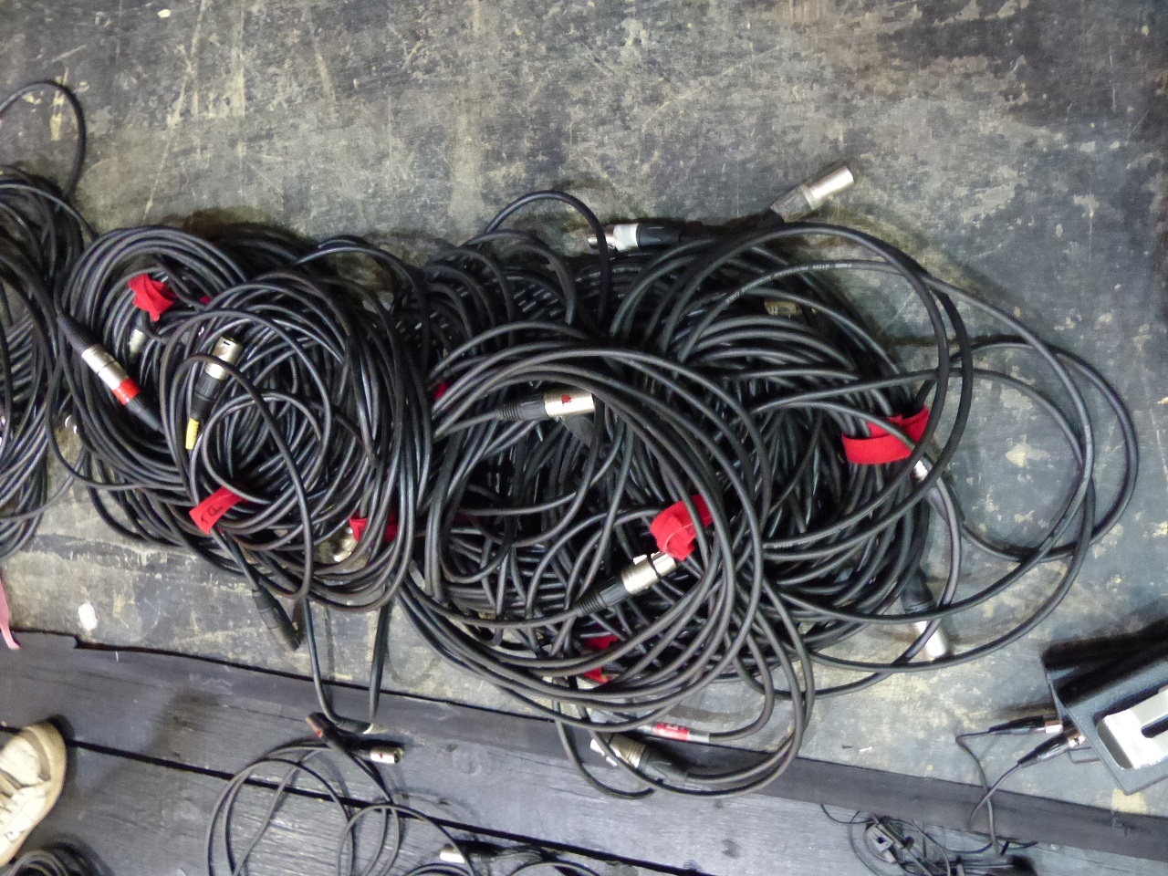 Les cables...